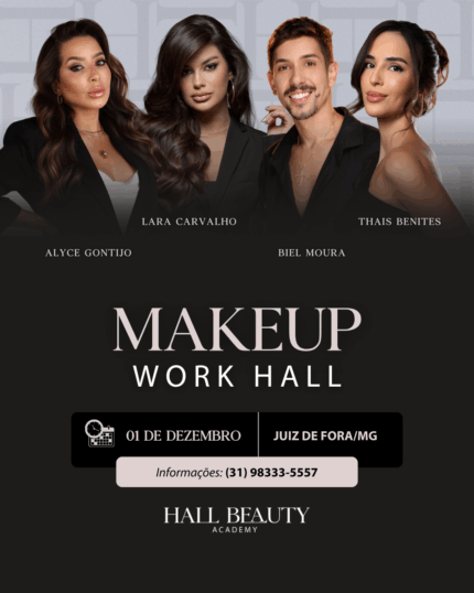 Workshop de Maquiagem 01/12/25 - Juiz de Fora MG