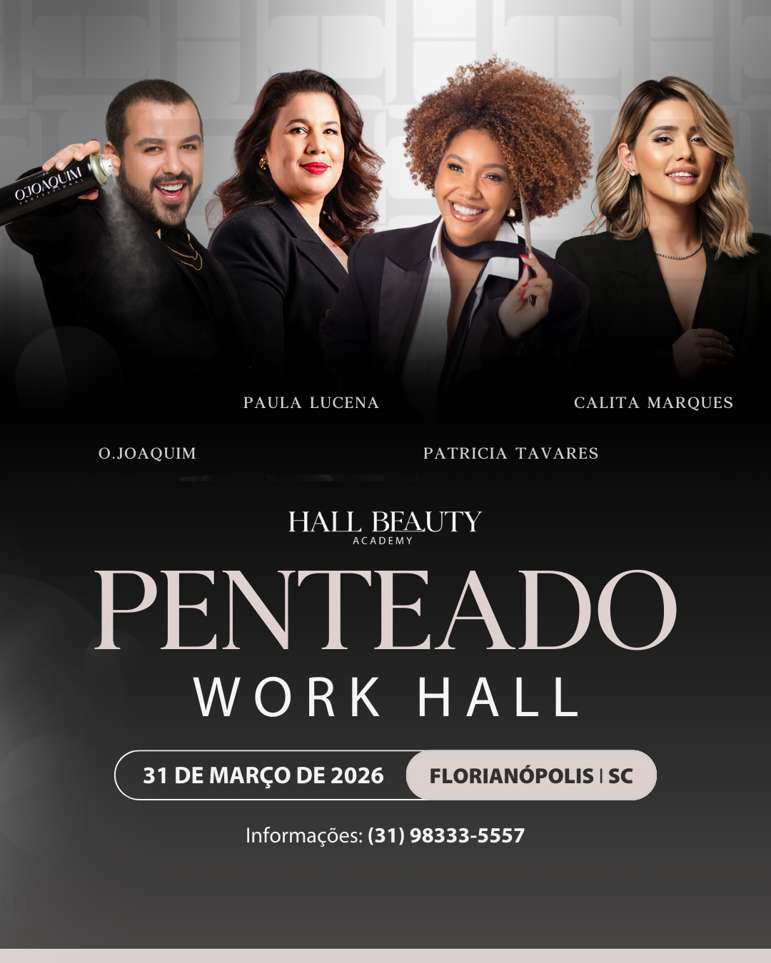 Feed penteado floripa Penteado Work Hall - Florianópolis SC - (31/03/2026) - Imagem 1